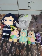 鬼滅の刃 義勇 ぬいぐるみ ラブブ 外 キーホルダー 4種 送料込み