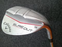 Callaway Sure Out 58度 ウェッジ レフティー - メルカリ