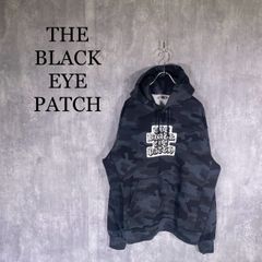 岩本照 深澤辰哉 着用】ブラックアイパッチ 取扱注意 赤刺繍 パーカー