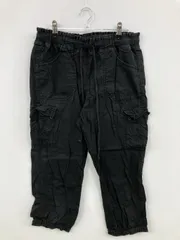 UNIQLO ユニクロ カーゴパンツ M   ウエスト63～69cm   ヒップ88～94cm ブラック