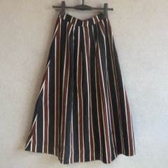 LIMI feu ロングフレアスカート ヨウジヤマモト ストライプ S - メルカリ