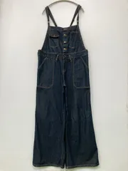 LARU ラルー サロペット/オーバーオール LL ネイビー