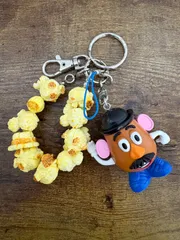 ディズニー ミスターポテトヘッド ポップコーン キーホルダー