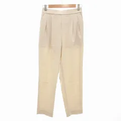 グローバルワーク GLOBAL WORK ツータック パンツ スラックス センタープレス M ベージュ /JS ■MMI