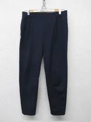 ma0048:UNIQLO(ユニクロ）2021年 ウルトラストレッチアクティブテーパードアンクルパンツ/241-433739/紺/WOMEN'S M