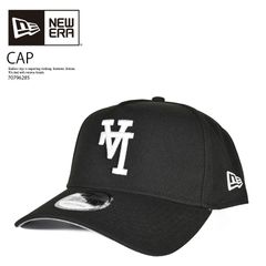 海外限定】 新品 ニューエラ ドジャース 9FORTY 逆ロゴ 黒 キャップ