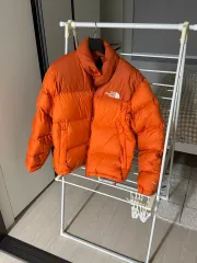 海外 M THE NORTH FACE ザノースフェイス レトロ ヌプシ 700 オレンジ