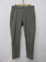 ma0049:UNIQLO(ユニクロ）2021年 感動イージーパンツ/321-435222/緑/MEN'S M