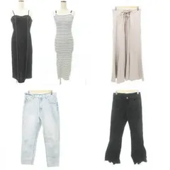 グレイル GRL Lサイズ他 5点セット おまとめ ワンピース スカート デニム マルチカラー