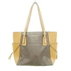 マイケルコース MICHAEL KORS ボイジャー トートバッグ レザー マルチポケット 30F8GV6T4B 茶 ブラウン ■GY47