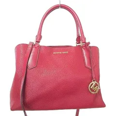 マイケルコース MICHAEL KORS 2WAY ショルダー ハンドバッグ レザー 35F8GKFS3L 赤系 ボルドー ■GY47 A0305