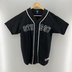 333【人気Lサイズ】ステューシー♧刺繍ビッグロゴ 半袖ベースボール