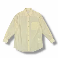 未使用 LEMAIRE DOUBLE POCKET SHIRT ダブルポケットシャツ 長袖シャツ ルメール SH1157 LF1399 ALMOND MILK M （7023M）のサムネイル