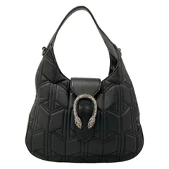 GUCCI(グッチ) ショルダーバッグ ディオニュソス 444072 黒 キルティング レザー