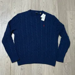 POLO RALPH LAUREN 正規品 海外モデル ケーブル ニット 新品 105-110