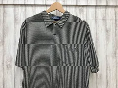 POLO RALPH LAUREN ボーダー ポロシャツ COTTON 古着 半袖ポロシャツ