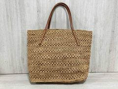 【極美品】Dakota ダコタ かごバッグ トートバッグ ラフィア レザー 極美品】Dakota ダコタ かごバッグ トートバッグ ラフィア レザー