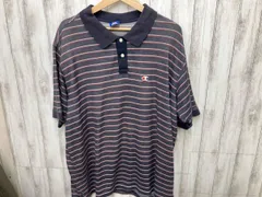 Champion USA製 ボーダーポロシャツ 半袖ポロシャツ