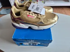 アディダス ファルコン W GOLD スニーカー 275mm