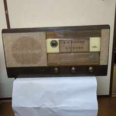ジャンク】昭和レトロ CAPITAL 真空管ラジオ 当時物 古道具 希少品