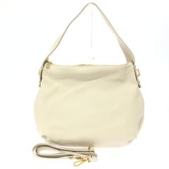 極美品 土屋鞄 アジール 2way ショルダーバッグ レザー アイボリー 