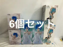 未開封 Reゼロから始める異世界生活 リゼロ レム RelaxTime SweetAngelVer BiCutePureフィギュア LittleWings Espresto StageCostumes 6個セット LF3A88 f107