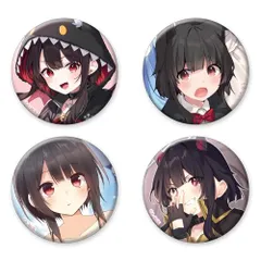 【新品】 『この素晴らしい世界に祝福を!』誕生祭2025 缶バッジ4個セット めぐみん 佐賀
