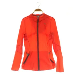 プーマ PUMA ナイロンジャケット パーカー ジップアップ US XS レッド /MY ■OS ■ECB001