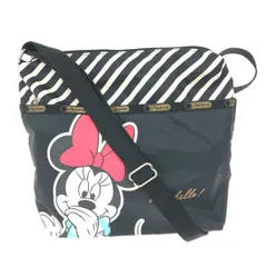 LeSportsac レスポートサック ×ディズニー/ショルダーバッグ  ミニー/ナイロン    ブラック レディース / 240001194166