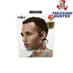 Shokz(ショックス) OpenRun Pro ワイヤレス骨伝導イヤホン ブラック SKZ-EP-000007 未使用開封品 【103081603008】