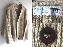 ✨近年✨INIS MEAIN リネン サマーニット アイルランド製 ベージュ L 