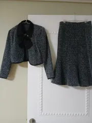 ツイード ジャケット スカート スーツ セット
