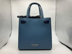 【品物のみ】Kate Spadeケイトスペード／ 2wayバック／ブルー系／PXR00502