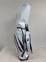 ★★送料無料【TOUR B】ブリヂストン キャディバッグ CBG022 ホワイト トリコロールのサムネイル