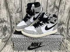 NIKE ナイキ スニーカー グレー 26.5cm DZ5485-052 エアジョーダン 1 ハイ OG 箱有 鑑定済み