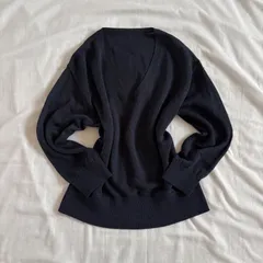 Vネック サマーニット セーター シースルー 無地 シンプル キレイめカジュアル