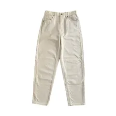 【GU】ホワイトパンツ｜Mサイズ｜白｜ストレートパンツ｜シンプル｜古着