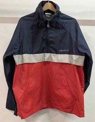 adidas ナイロンジャケット ハーフジップ Lサイズ パーカー 80s - メルカリ