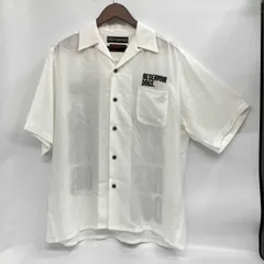 WACKO MARIA/ワコマリア／半袖シャツ/開襟シャツ／ホワイト/guilty parties/バックプリント／サイズM