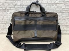 Felisi 【美品】フェリージ ナイロン×レザー 逆台形トート 19-23