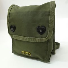 ヒューマンメイド ミニ ショルダーバッグ オリーブ - メルカリ
