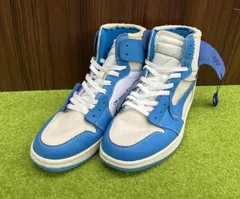 NIKE ナイキ エアジョーダン 1 High UNC  サイズ30cm ホワイト系×パウダーブルー系 AQ0818-148 メンズ シューズ スニーカー