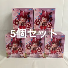未開封 赤見かるびのお笑いかるび塾 Luminasta 赤見かるび フィギュア 5個セット SF3E07 c107