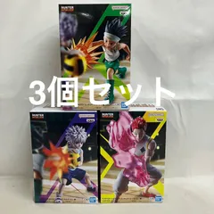 未開封 HUNTER×HUNTER G.I.編 キルア ゴン ヒソカ フィギュア 3個セット SF3D47 c101