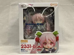 ラスト賞 ねんどろいど 2331ｰb 初音ミク 桜ミク セｰラｰ服Ver. Another Color グッスマくじ 桜ミク 2024 ボｰカロイド