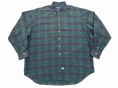 USA製 Ralph Lauren ブラックウォッチ柄ボタンダウンシャツ XXL アメリカ古着 ラルフローレン ビッグサイズ