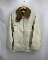 ★ タグ付き BARBOUR バブアー ミリタリージャケット BEDALE LSP0310CR31 サイズUK10 生成り 通年