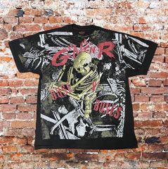 The BONEZ スカルTシャツ ザボーンズ Damaged Skull T - メルカリ