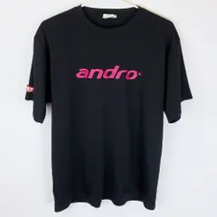 アンドロ ゲームシャツ 半袖Tシャツ JTTA M ブラック andro 卓球ウェア