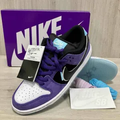 NIKE/スニーカー/HJ0513-500 ナイキ× ヘイリーウィルソン ナイキ SB  ダンク ロー プロ ブラック アンド コートパープル 26㎝ ※タグ付き